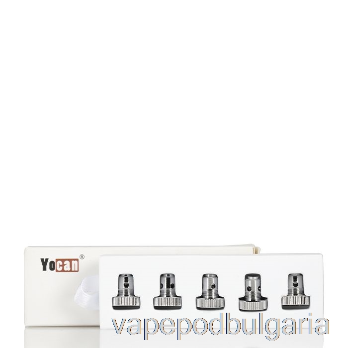 Vape 10000 Дръпки Yocan Evolve-d Replacement Coil Dual Spiral Pancake Coil